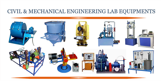 Civil engineering lab instruments